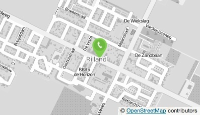 Bekijk kaart van Eetcafé Kaplan 2 in Rilland