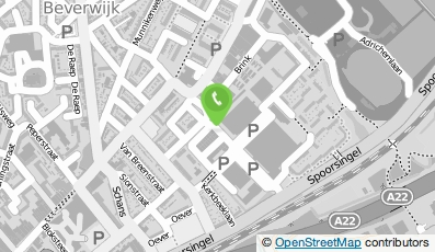 Bekijk kaart van Stichting Welschap Kinderopv., KOV de SalamanderSportief in Beverwijk