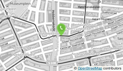 Bekijk kaart van Sir Albert Hotel B.V. in Amsterdam