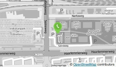Bekijk kaart van Afvalpunt Seineweg  in Amsterdam