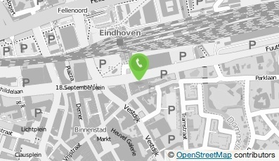 Bekijk kaart van Webstars International B.V.  in Eindhoven