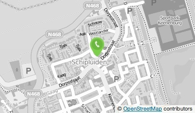 Bekijk kaart van Aannemersbedrijf Van den Ende in Schipluiden