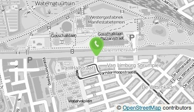 Bekijk kaart van Café 't Hoekie van Amsterdam in Amsterdam