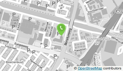 Bekijk kaart van Lunchroom Le Boulevard Croissanterie & Catering in Oosterhout (Noord-Brabant)