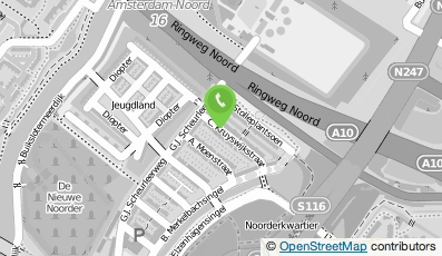 Bekijk kaart van OpenYourHotel Management B.V. in Amsterdam