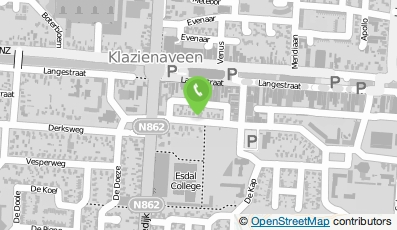 Bekijk kaart van Handelsonderneming J. Griemink in Klazienaveen