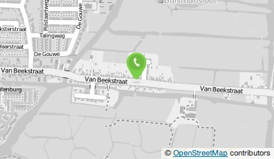 Bekijk kaart van Tuffie Vos in Amsterdam