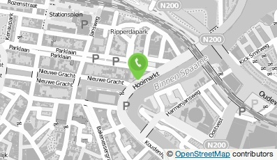Bekijk kaart van BNL aan 't Spaarne in Haarlem