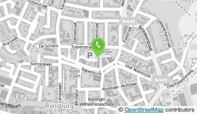 Bekijk kaart van Select Naaiatelier in Rijnsburg