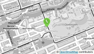 Bekijk kaart van Bas Peters Creative in Amsterdam