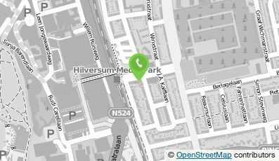 Bekijk kaart van Café Brabant in Hilversum