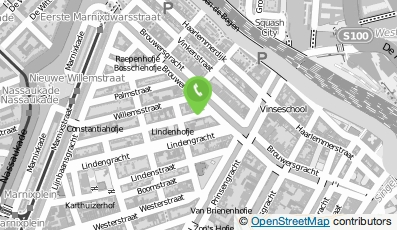 Bekijk kaart van Liset Hamming in Amsterdam