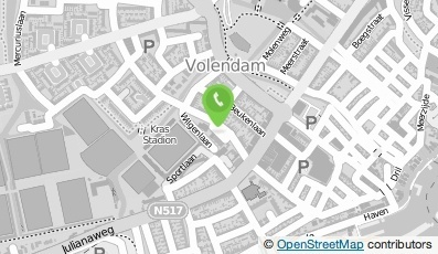 Bekijk kaart van Fysiotherapie Volendam in Volendam
