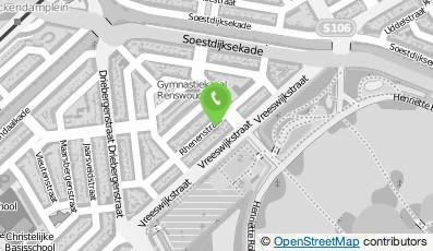 Bekijk kaart van Onderhoudsbedrijf A. Schweinsberg in Den Haag