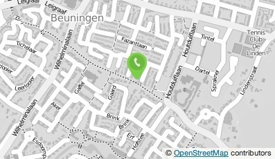 Bekijk kaart van Klaassen Lijmwerken in Beuningen (Gelderland)