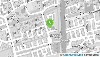 Bekijk kaart van Tandartspraktijk Rooswijk in Zaandijk