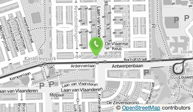 Bekijk kaart van Kleermakerij de Gouden Tulp in Amsterdam