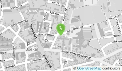 Bekijk kaart van Taxi Green in Boekel