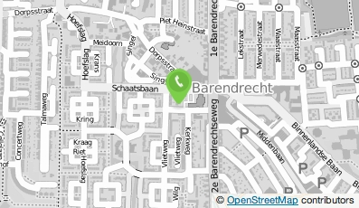 Bekijk kaart van SJG Beheer B.V. in Barendrecht