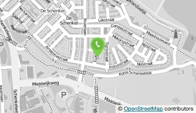 Bekijk kaart van Andreas Klussen en Bouwbedrijf  in Spijkenisse