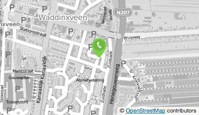 Bekijk kaart van AdAd Handelsonderneming in Waddinxveen