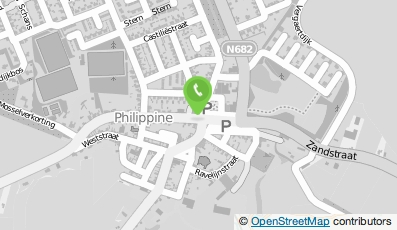 Bekijk kaart van Restaurant De Fijnproever in Philippine