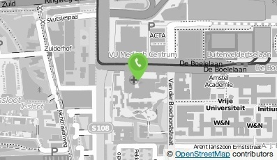 Bekijk kaart van VU Medisch Centrum in Amsterdam