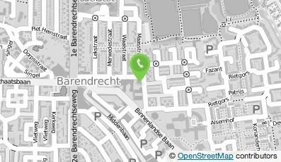 Bekijk kaart van Bureau Barendrecht in Barendrecht