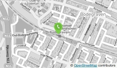 Bekijk kaart van Politiebureau Bodegraven in Bodegraven