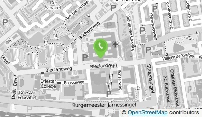 Bekijk kaart van Groene Hart Ziekenhuis Bleuland in Gouda