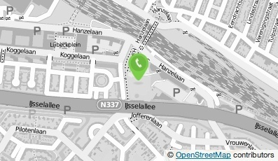 Bekijk kaart van Therapie- en Hanzebad in Zwolle
