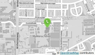 Bekijk kaart van Aquacentrum Malkander in Apeldoorn