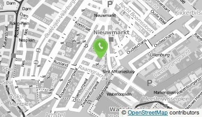 Bekijk kaart van Informatiecentrum De Zuiderkerk voor Ruimte Bouwen Wonen in Amsterdam