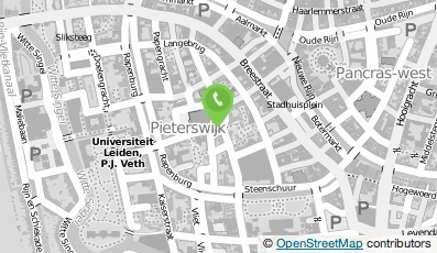 Bekijk kaart van Pieterskerk Leiden in Leiden