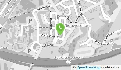 Bekijk kaart van Vestingsmuseum Nieuwe Schans in Bad Nieuweschans