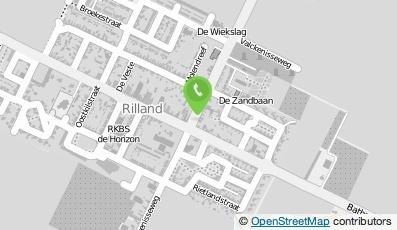 Bekijk kaart van Brandweer Rilland in Rilland