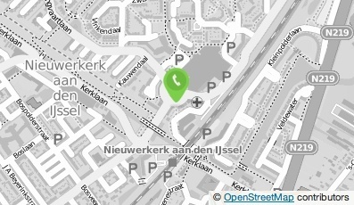 Bekijk kaart van Polikliniek Nieuwerkerk in Nieuwerkerk aan den Ijssel
