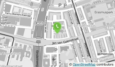 Bekijk kaart van Brievenbus in Amsterdam