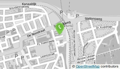 Bekijk kaart van Politie IJmuiden Basisteam Velsen in Ijmuiden