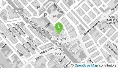 Bekijk kaart van Bureau Krimpen a/d IJssel in Krimpen aan den Ijssel