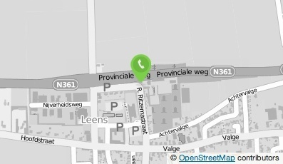 Bekijk kaart van Politie Zuidhorn Politiepost Leens in Leens