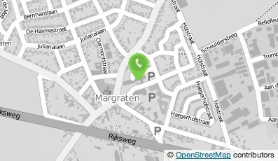 Bekijk kaart van Politie aanlooppunt Margraten in Margraten