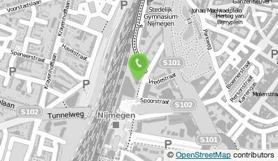 Bekijk kaart van Politie Gelderland-Zuid in Nijmegen