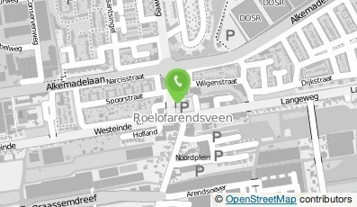Bekijk kaart van Politiebureau Roelofarendsveen in Roelofarendsveen