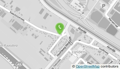 Bekijk kaart van Brievenbus in Lijnden
