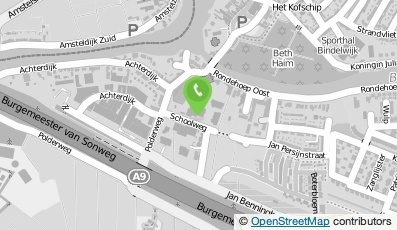 Bekijk kaart van Brievenbus in Ouderkerk aan De Amstel