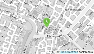 Bekijk kaart van Brievenbus in Huizen