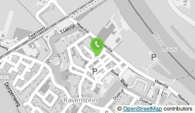 Bekijk kaart van Museum voor Vlakglas- en Emaillekunst Ravenstein in Ravenstein
