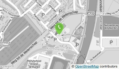 Bekijk kaart van Zwembad Krommerijn in Utrecht