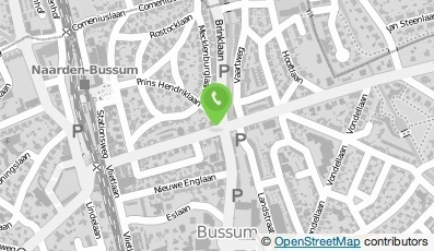 Bekijk kaart van Brievenbus in Bussum